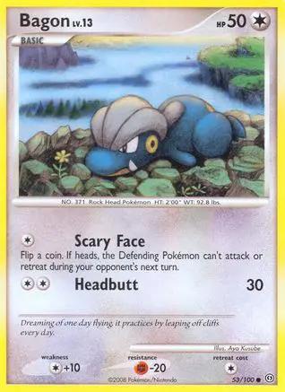 Bagon 053/100 - Stormfront Reverse Holofoil
