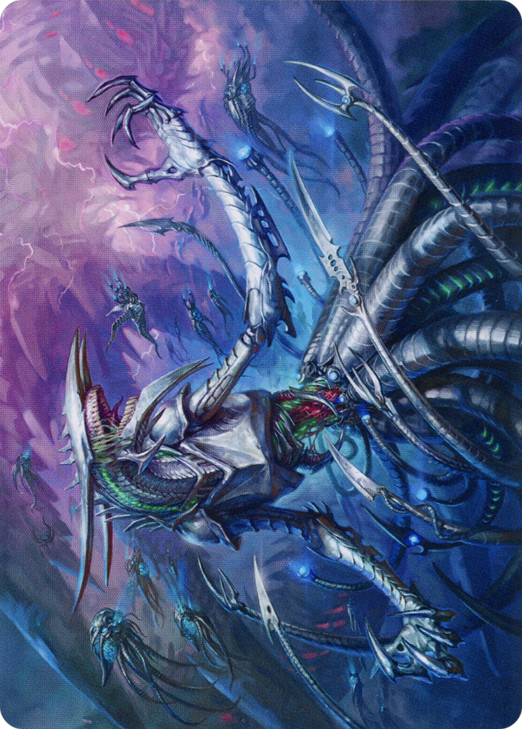 Jin-Gitaxias // Jin-Gitaxias (AMOM-013) - March of the Machine Art Series (Borderless)