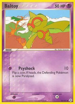 Baltoy 052/101 - Hidden Legends Reverse Holofoil