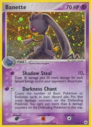 Banette 001/101 - Hidden Legends Reverse Holofoil