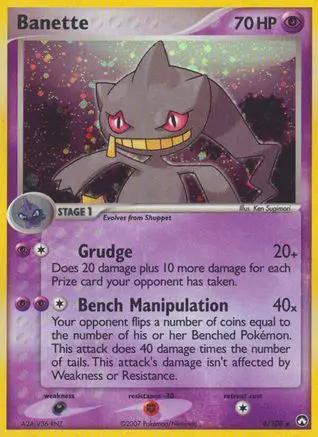 Banette 004/108 - Power Keepers Holofoil