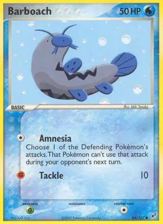 Barboach 054 - Deoxys - Reverse Holofoil