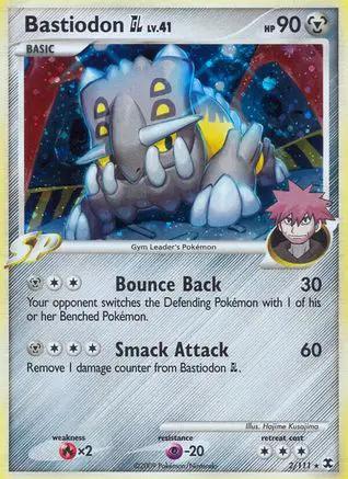 Bastiodon GL 002/111 - Rising Rivals Reverse Holofoil