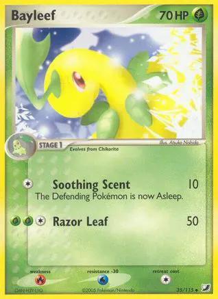 Bayleef 035 - Unseen Forces - Reverse Holofoil