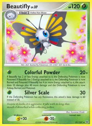Beautifly 021/127 - Platinum Reverse Holofoil