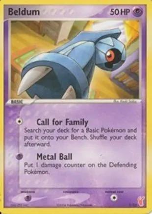 Beldum 001/12 - EX Trainer Kit 2 Plusle & Minun