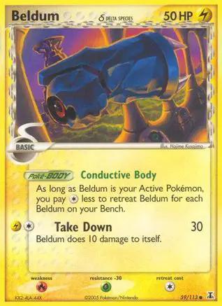 Beldum (Delta Species) 059/113 - Delta Species Reverse Holofoil