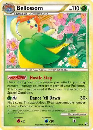 Bellossom 001/90 - Undaunted Holofoil