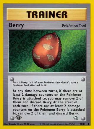 Berry 099/111 - Neo Genesis 1st Edition
