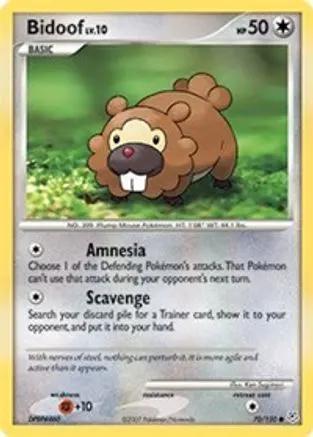 Bidoof 070/130 - Diamond and Pearl
