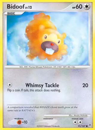 Bidoof 091/147 - Supreme Victors Reverse Holofoil
