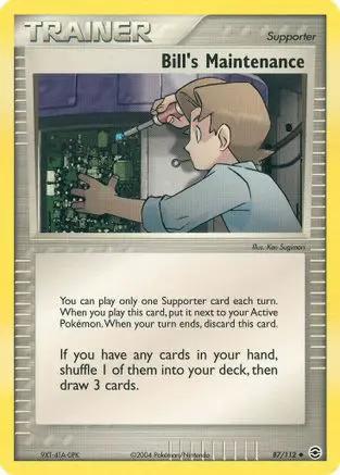 Bill's Maintenance 087/112 - FireRed & LeafGreen