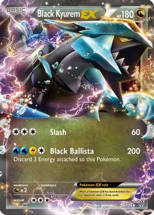 Black Kyurem EX 095/135 - Plasma Storm Holofoil
