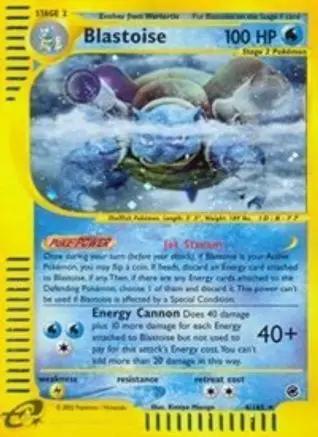 Blastoise 004/165 - Expedition Reverse Holofoil