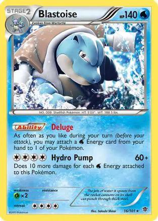 Blastoise 016/101 - Plasma Blast Reverse Holofoil