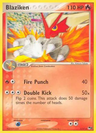 Blaziken 001/017 - POP Series 1