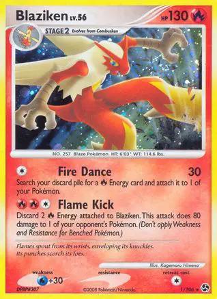 Blaziken 001/106 - Great Encounters Reverse Holofoil