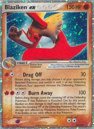 Blaziken ex 090/100 - Crystal Guardians Holofoil