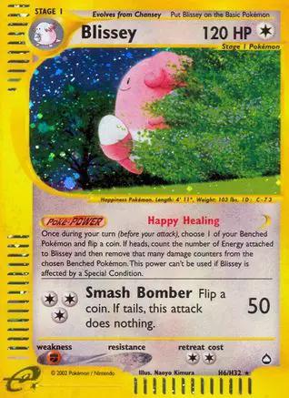 Blissey (H6) 0H6 - Aquapolis - Holofoil