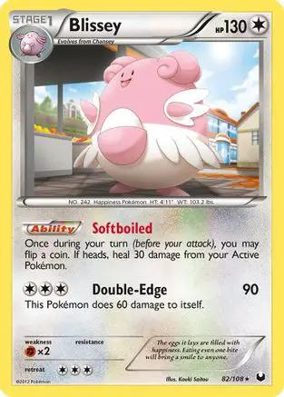 Blissey 082/108 - Dark Explorers Holofoil
