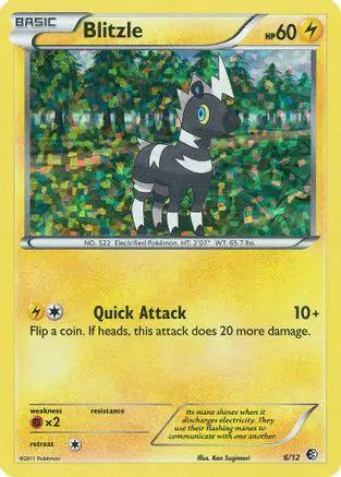 Blitzle 006/12 - McDonalds Promos 2011 Holofoil