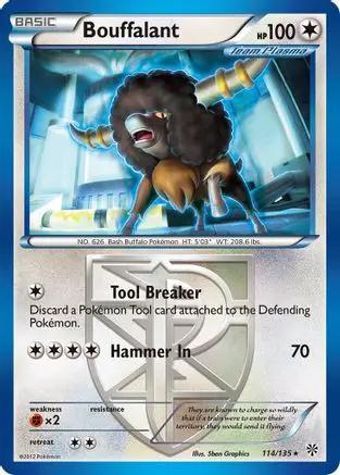 Bouffalant (Team Plasma) 114/135 - Plasma Storm Reverse Holofoil