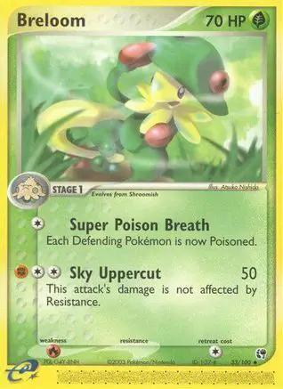 Breloom 033/100 - Sandstorm Reverse Holofoil