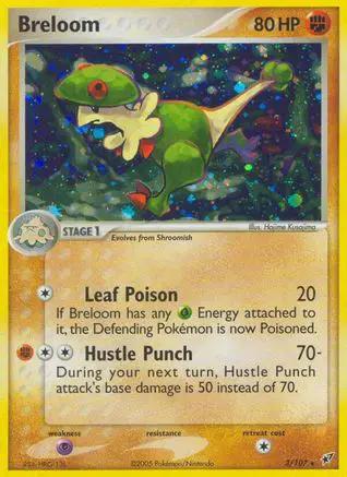 Breloom 003/107 - Deoxys Reverse Holofoil