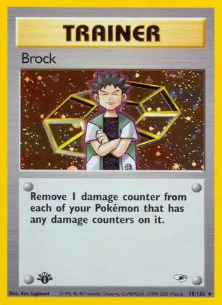 Brock 015/132 - Gym Heroes