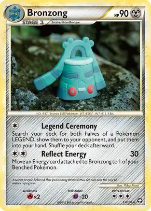 Bronzong 015/102 - Triumphant Reverse Holofoil