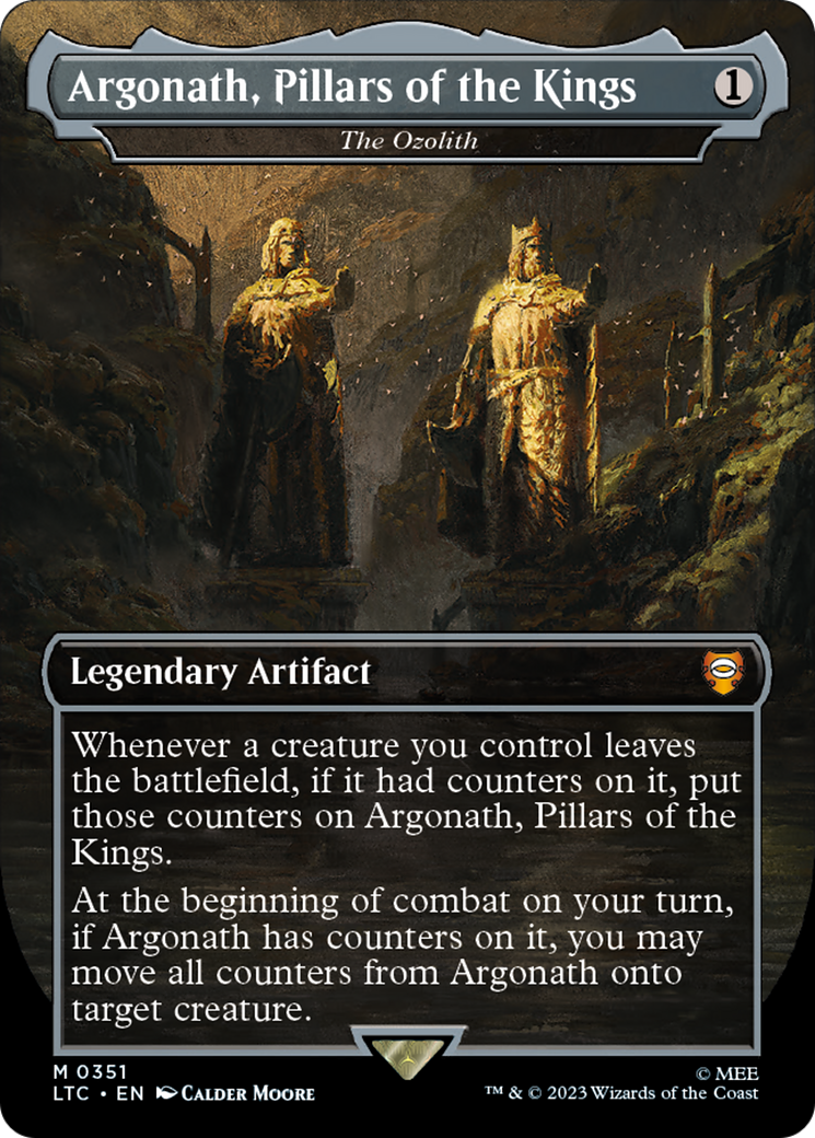 The Ozolith (LTC-351) - Tales of Middle-earth Commander / Argonath, Pillars of the Kings (Borderless)