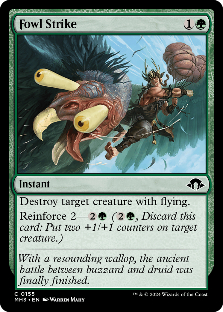 Fowl Strike (MH3-155) - Modern Horizons 3 Foil