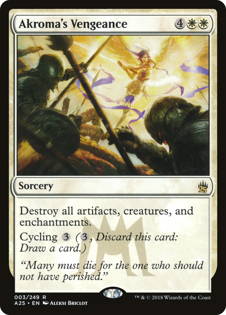 Akroma's Vengeance (A25-003) - Masters 25 Foil