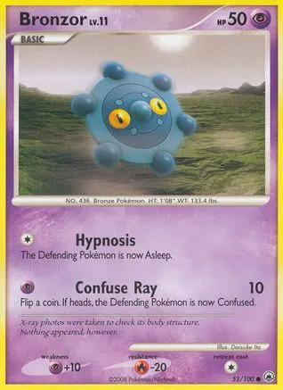 Bronzor 052/100 - Majestic Dawn Reverse Holofoil