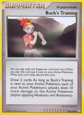 Buck's Training 130/146 - Legends Awakened Reverse Holofoil