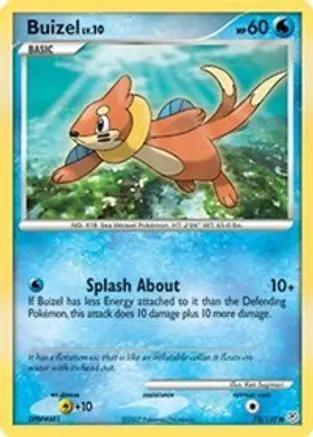 Buizel 072/130 - Diamond and Pearl Reverse Holofoil