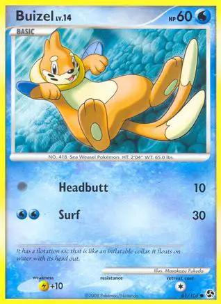 Buizel 061/106 - Great Encounters Reverse Holofoil