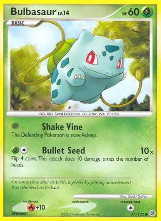 Bulbasaur 077/132 - Secret Wonders Reverse Holofoil