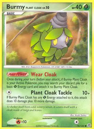 Burmy Plant Cloak 078/132 - Secret Wonders Reverse Holofoil