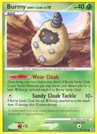 Burmy Sandy Cloak 079/132 - Secret Wonders Reverse Holofoil