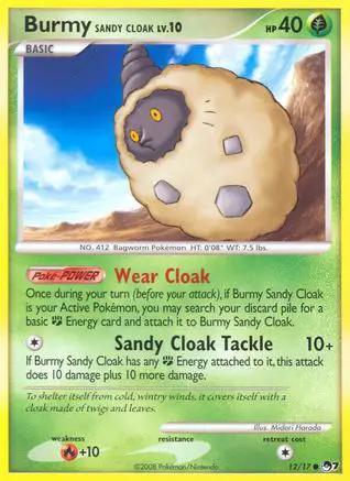 Burmy Sandy Cloak 012/17 - POP Series 7