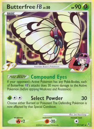 Butterfree FB 017/147 - Supreme Victors Reverse Holofoil