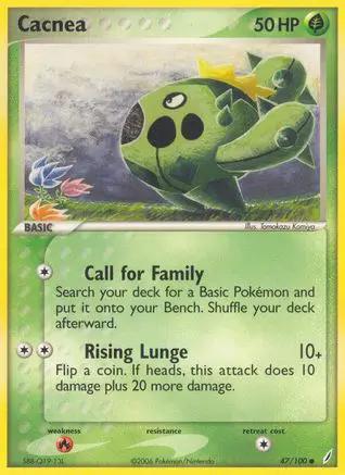 Cacnea 047/100 - Crystal Guardians Reverse Holofoil