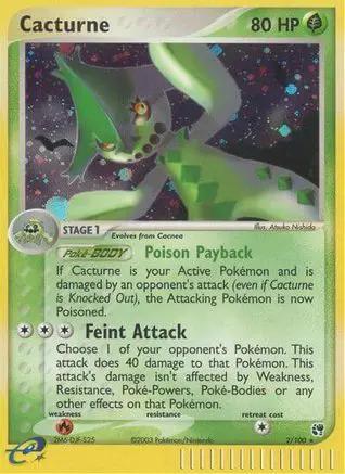 Cacturne 002/100 - Sandstorm Holofoil