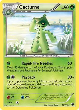 Cacturne 010/116 - Plasma Freeze