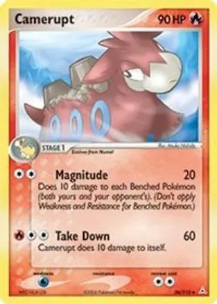 Camerupt 036/110 - Holon Phantoms Reverse Holofoil