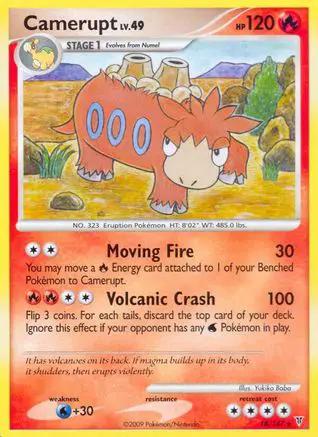 Camerupt 018/147 - Supreme Victors Reverse Holofoil