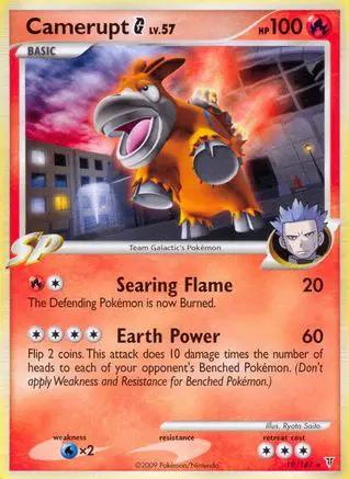 Camerupt G 019/147 - Supreme Victors Reverse Holofoil