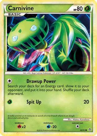 Carnivine 046/95 - Unleashed Reverse Holofoil