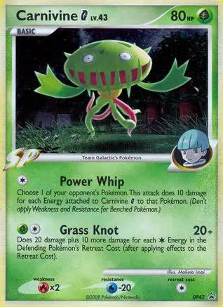 Carnivine G DP42/56 - Diamond and Pearl Promos Holofoil